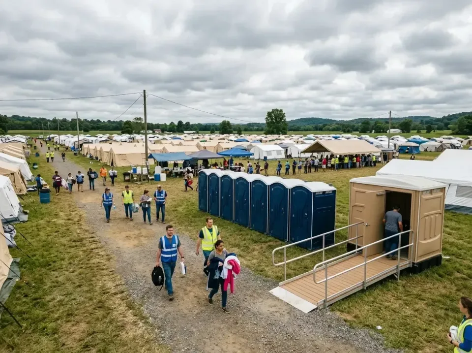 disaster-relief-camp-restrooms-010 — frequently asked questions, Dumpster & Portable Bathrooms Rental in Stanley, NC